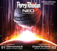 Bild vom Artikel Perry Rhodan NEO MP3 Doppel-CD Folgen 01 + 02 vom Autor Frank Borsch