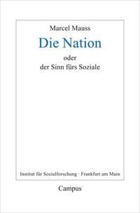 Produktbild: Die Nation oder Der Sinn f&uuml;rs Soziale