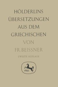 Produktbild: H&ouml;lderlins &Uuml;bersetzungen aus dem Griechischen
