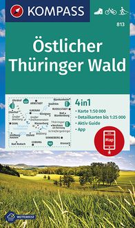 Bild vom Artikel KOMPASS Wanderkarte Östlicher Thüringer Wald vom Autor Kompass-Karten GmbH