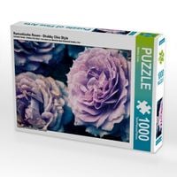 Produktbild: CALVENDO Puzzle Romantische Rosen - Shabby Chic Style | 1000 Teile Lege-Gr&ouml;&szlig;e 64x48cm Foto-Puzzle f&uuml;r gl&uuml;ckliche Stunden