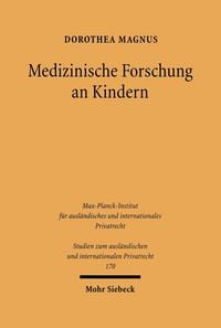 Produktbild: Medizinische Forschung an Kindern