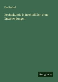 Produktbild: Rechtskunde in Rechtsf&auml;llen ohne Entscheidungen