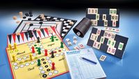 Schmidt 49196 - Spielesammlung Classic Line Edition (mit extra großen Spielfiguren)