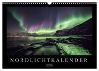 Produktbild: Nordlichtkalender (Wandkalender 2026 DIN A3 quer), CALVENDO Monatskalender