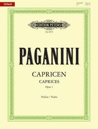 Produktbild: 24 Capricen f&uuml;r Violine solo op. 1