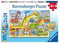 Bild vom Artikel Puzzle Ravensburger Viel zu tun auf der Baustelle 2 X 24 Teile vom Autor 