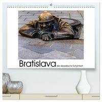 Produktbild: Bratislava die slowakische Sch&ouml;nheit (hochwertiger Premium Wandkalender 2026 DIN A2 quer), Kunstdruck in Hochglanz