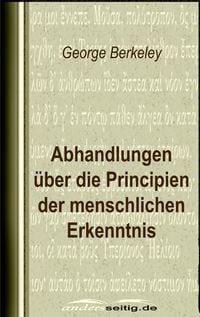 Produktbild: Abhandlungen &uuml;ber die Principien der menschlichen Erkenntnis