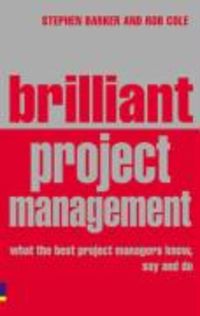 Produktbild: Cole, R: Brilliant Project Management
