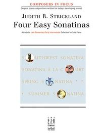 Produktbild: Strickland, J: Four Easy Sonatinas