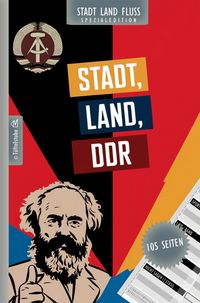 Produktbild: Stadt, Land, DDR - 105 Seiten - Stadt-Land-Fluss-Spezialedition f&uuml;r Ostalgie-Fans