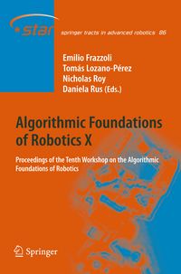 Produktbild: Algorithmic Foundations of Robotics X
