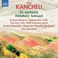 Produktbild: Kancheli: Ex contrario/Middelheim/Tsutisopeli