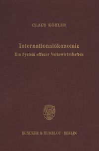 Produktbild: International&ouml;konomie.