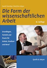 Produktbild: Die Form der wissenschaftlichen Arbeit