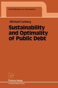 Produktbild: Sustainability and Optimality of Public Debt