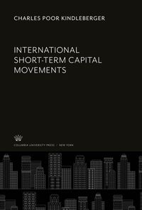 Produktbild: International Short-Term Capital Movements