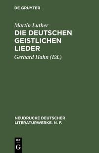 Produktbild: Die deutschen geistlichen Lieder