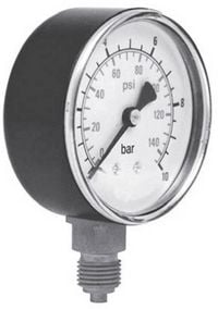 Produktbild: ICH Manometer 301.40.16 Anschluss (Manometer): Unterseite 0 bis 16 bar Au&szlig;engewinde 1/8" 1 St.