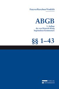Produktbild: Gro&szlig;kommentar zum ABGB - Klang Kommentar
