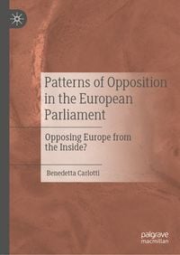 Produktbild: Patterns of Opposition in the European Parliament