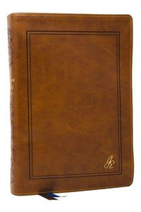 Produktbild: The Jonathan Edwards Study Bible: Experience Abiding Joy in Christ (NKJV, Brown Leathersoft, Red Letter, Comfort Print, Thumb Indexed)