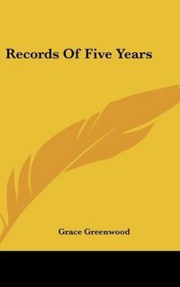 Produktbild: Greenwood, G: Records Of Five Years