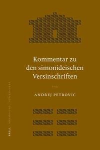 Produktbild: Kommentar Zu Den Simonideischen Versinschriften