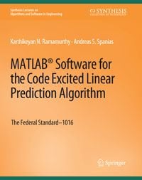 Produktbild: MATLAB&reg; Software for the Code Excited Linear Prediction Algorithm