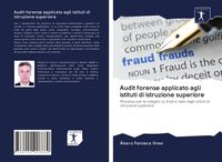 Produktbild: Audit forense applicato agli istituti di istruzione superiore