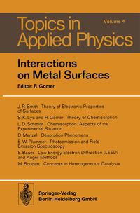 Produktbild: Interactions on Metal Surfaces