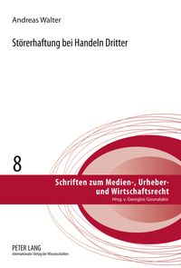 Produktbild: Stoererhaftung bei Handeln Dritter
