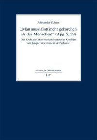 Produktbild: "Man muss Gott mehr gehorchen als den Menschen!" (Apg. 5, 29)