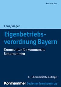 Produktbild: Eigenbetriebsverordnung Bayern