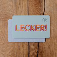 Produktbild Frühstücksbrettchen “LECKER”
