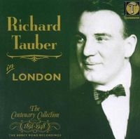 Produktbild: Tauber, R: Richard Tauber In London (Aufn