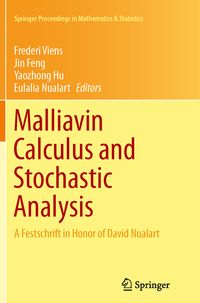 Produktbild: Malliavin Calculus and Stochastic Analysis
