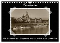 Produktbild: Dresden - Ein Kalender mit Fotografien wie aus einem alten Fotoalbum (Wandkalender 2026 DIN A4 quer), CALVENDO Monatskalender