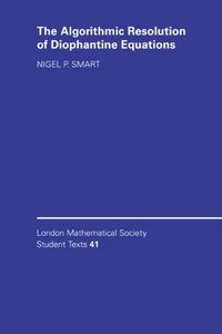 Produktbild: Algorithmic Resolution of Diophantine Equations