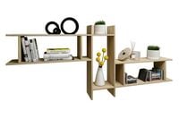 Produktbild: Holz Wandregal Wandboard H&auml;ngeregal Board SirolaXL