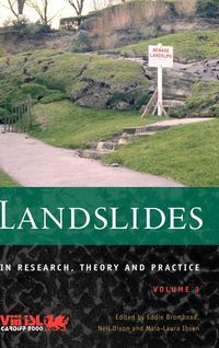 Produktbild: Landslides in Research, Theory and Practice, Volume 3