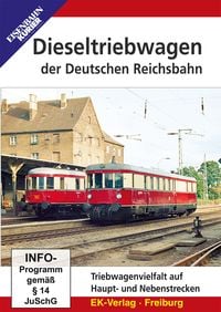 Produktbild: Dieseltriebwagen der Deutschen Reichsbahn - Triebwagenvielfalt auf Haupt- und Nebenstrecken