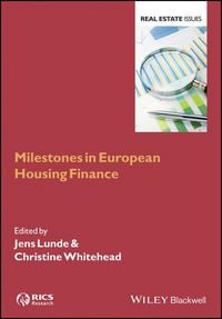 Produktbild: Milestones in European Housing Finance