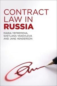 Produktbild: Contract Law in Russia