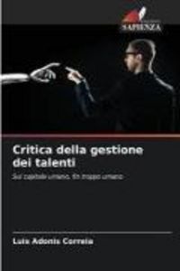 Produktbild: Critica della gestione dei talenti