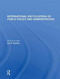 Produktbild: International Encyclopedia of Public Policy and Administration