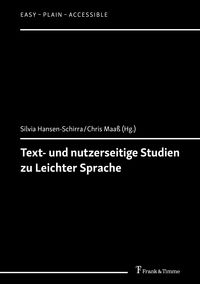 Produktbild: Text- und nutzerseitige Studien zu Leichter Sprache