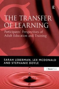 Produktbild: The Transfer of Learning