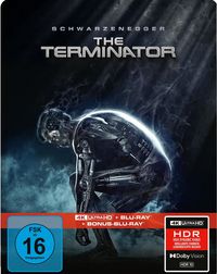 Produktbild: Terminator - Limitiertes 3-Disc-SteelBook&reg; &ndash; Cover B (4K Ultra HD + Blu-ray + Bonus-Blu-ray)